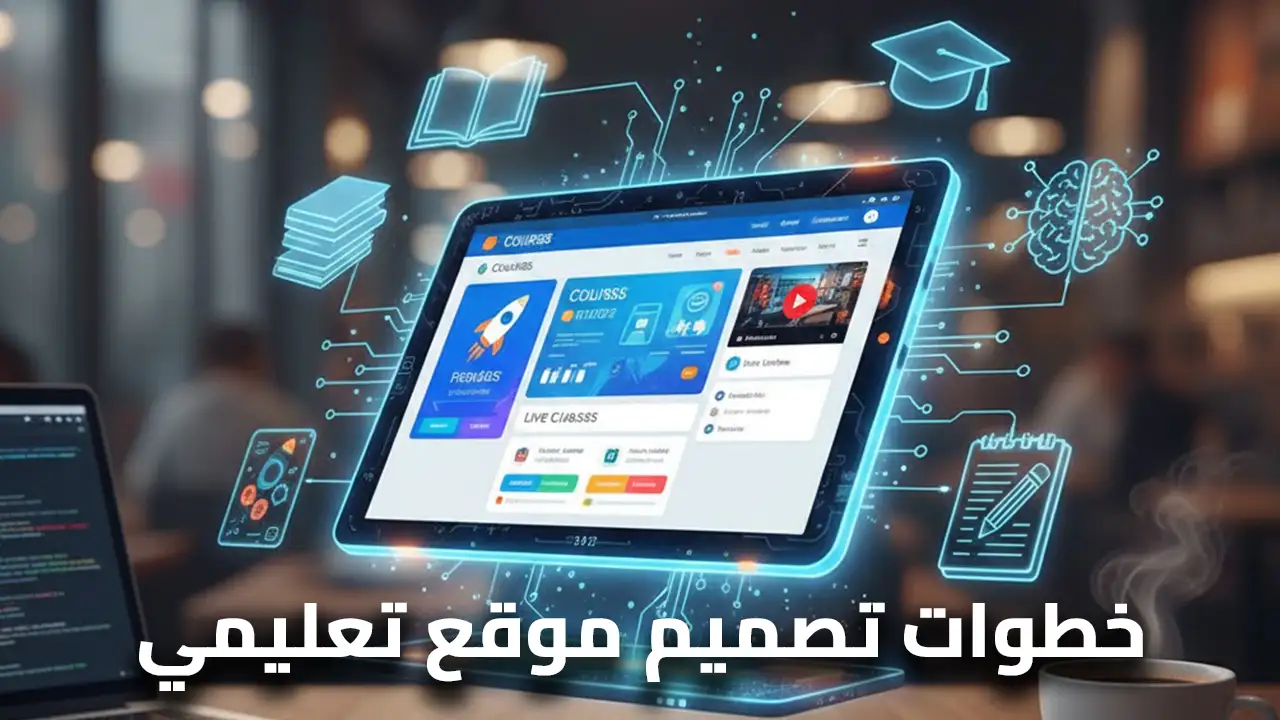 خطوات تصميم موقع تعليمي تفاعلي