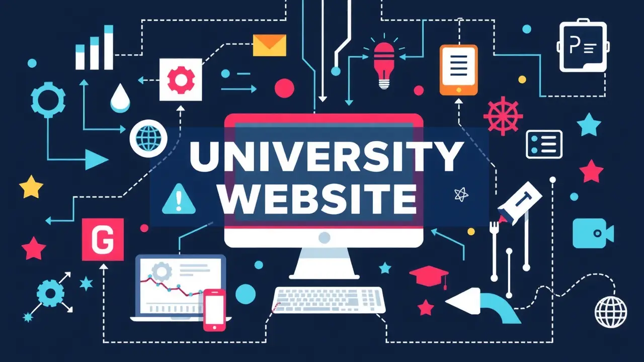 أهم 10 ميزات لتصميم موقع جامعة
