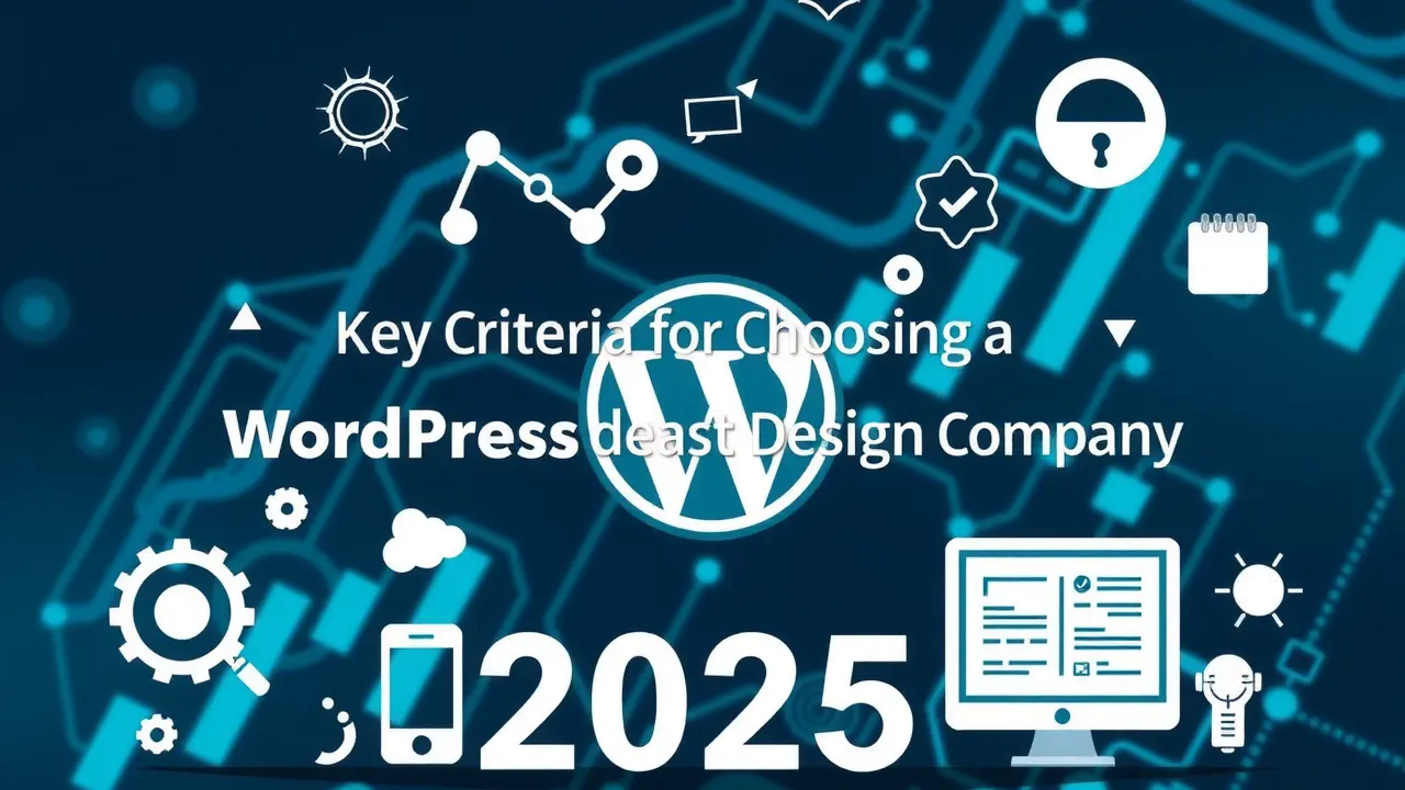أهم معايير اختيار شركة تصميم موقع الكتروني ووردبريس 2025