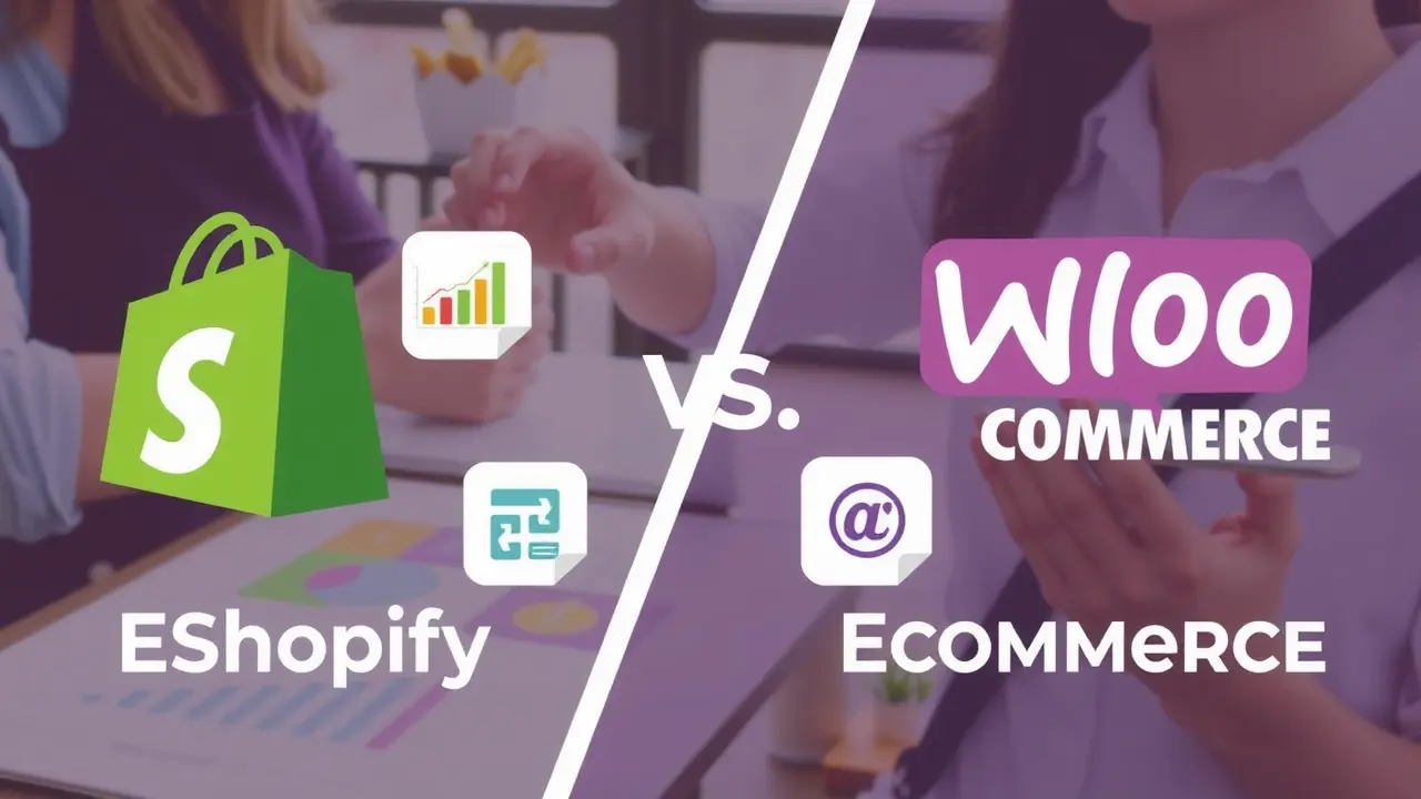 مقارنة بين منصات Shopify و WooCommerce