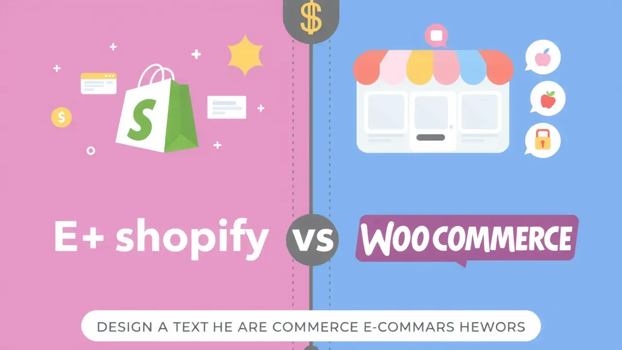 مقارنة بين Shopify و WooCommerce للتجارة الالكترونية