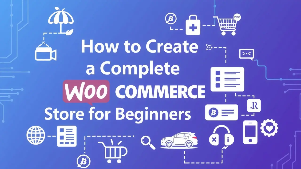 شرح إنشاء متجر WooCommerce بالكامل للمبتدئين