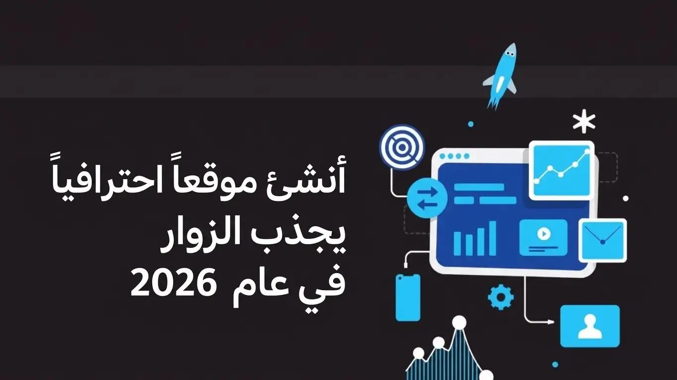 كيفية تصميم موقع احترافي يجذب الزوار في 2026